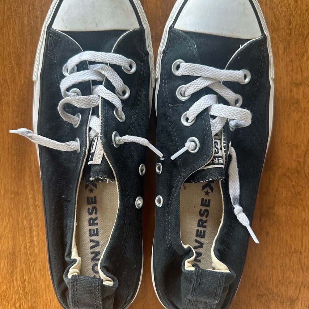 Converse Black All Star Sneakers